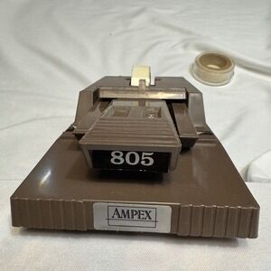 Vintage AMPEX Model 805 Reel Tape Splicer w/instructions, original‎ box